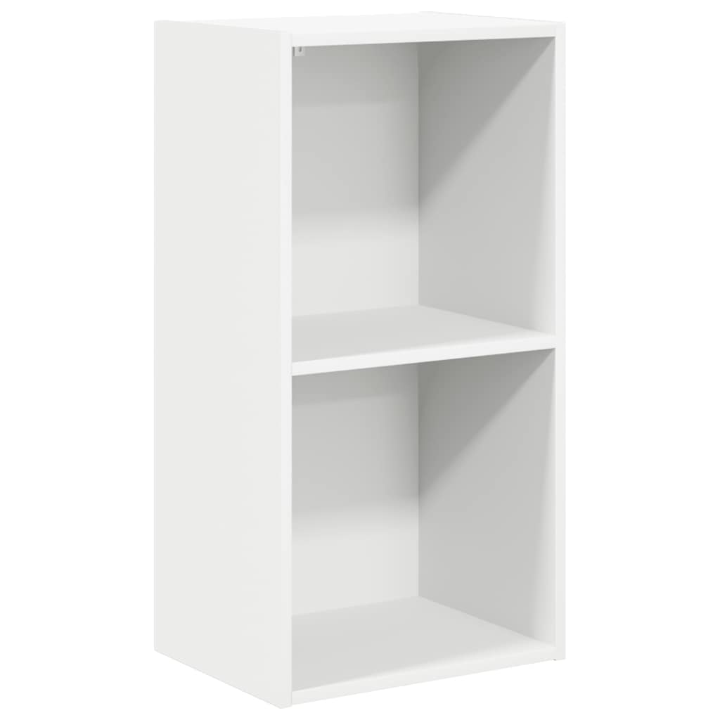 Bibliothèque blanc 40x30x76,5 cm bois d'ingénierie - XIOS