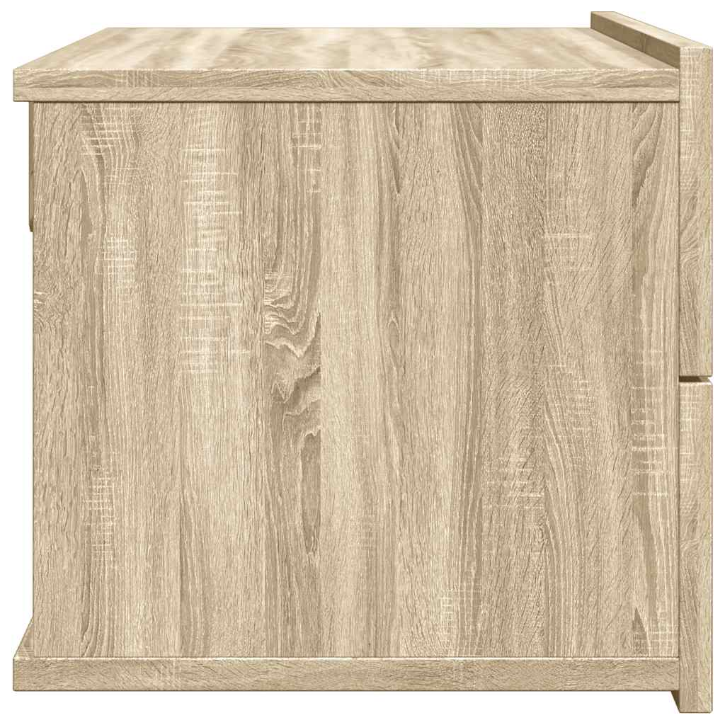 Table de chevet chêne sonoma 40x30x30 cm Bois d'ingénierie - XIOS