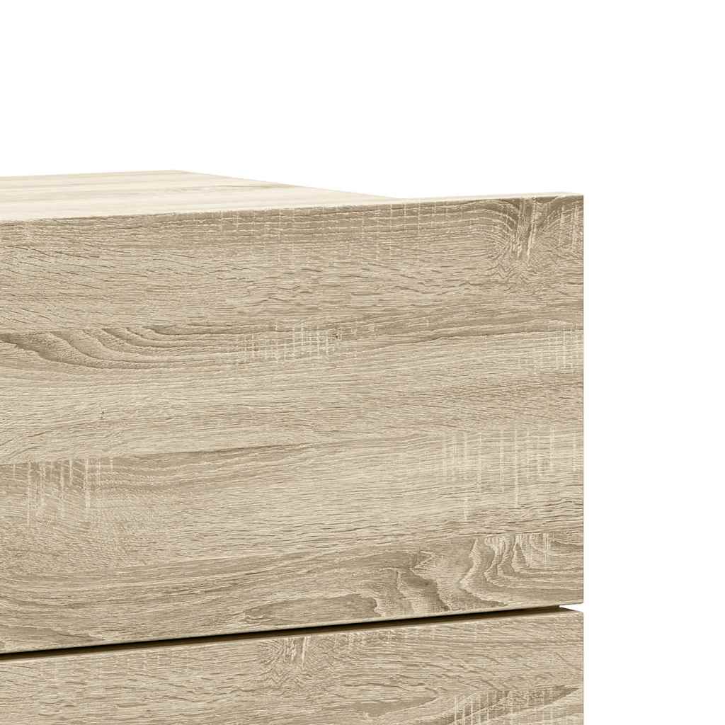 Table de chevet chêne sonoma 40x30x30 cm Bois d'ingénierie - XIOS