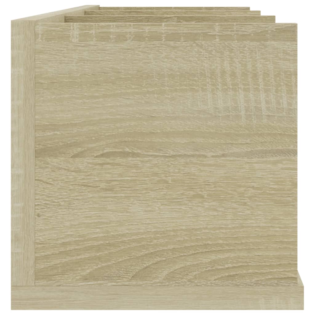 Étagère murale à CD Chêne sonoma 75x18x18 cm Bois d'ingénierie - XIOS