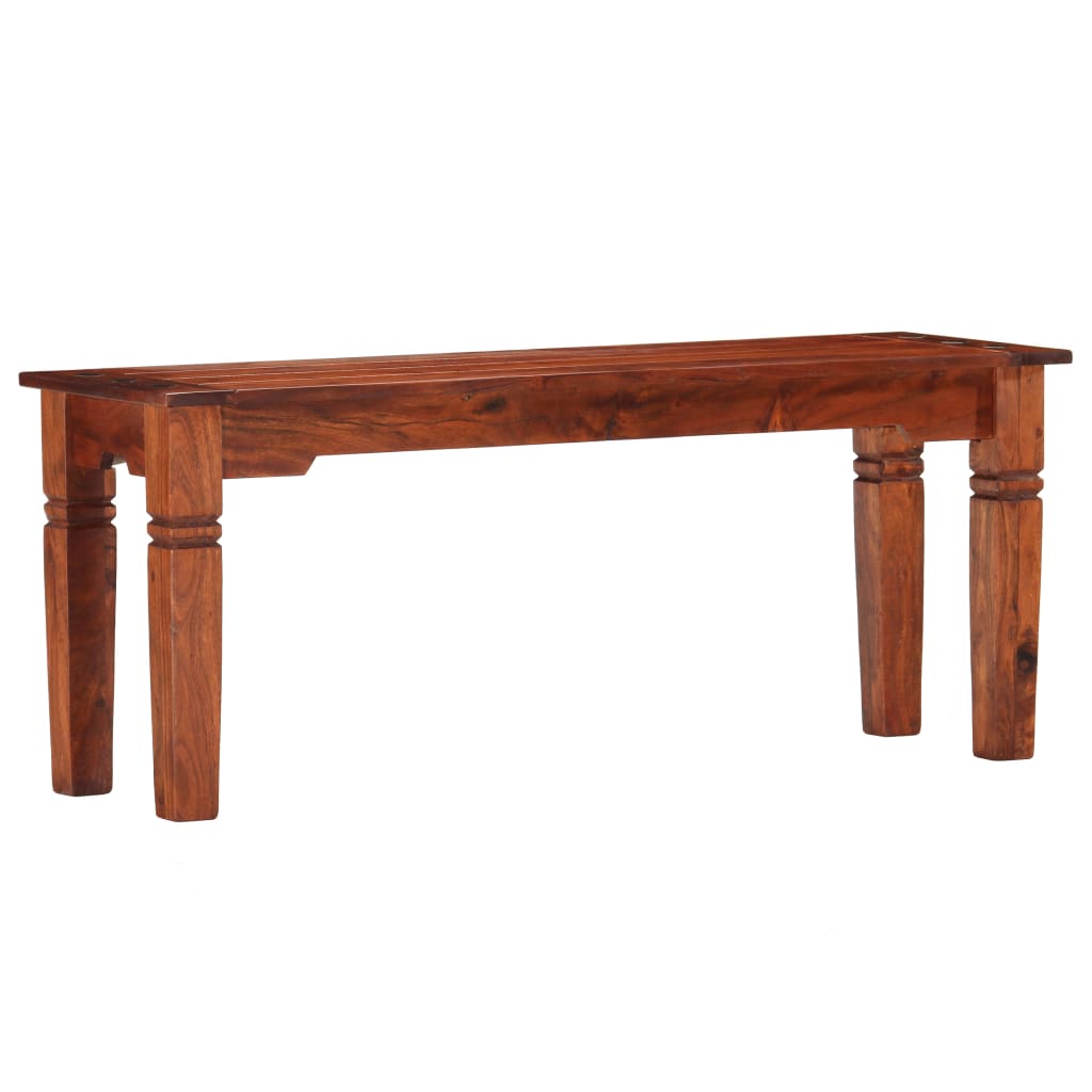 Banc 110 cm Bois d'acacia solide - XIOS
