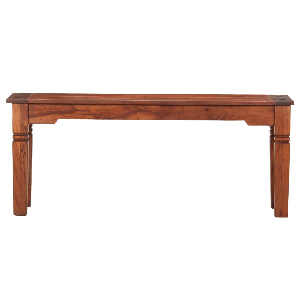 Banc 110 cm Bois d'acacia solide - XIOS