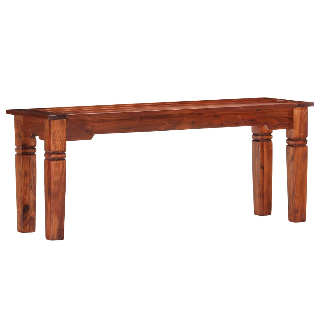 Banc 110 cm Bois d'acacia solide - XIOS