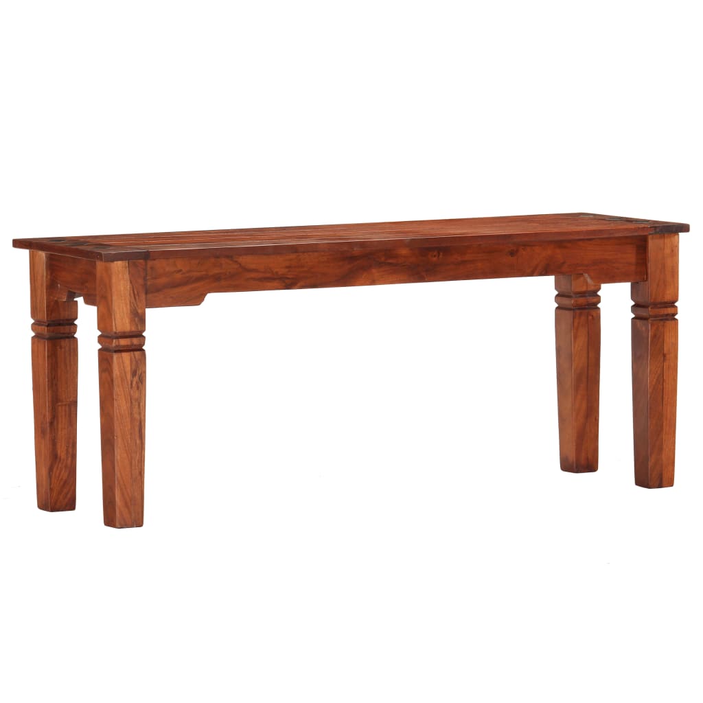 Banc 110 cm Bois d'acacia solide - XIOS