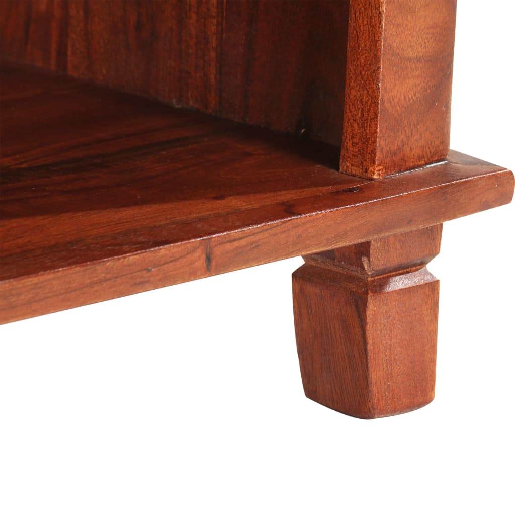 Table de chevet 40 x 30 x 50 cm Bois d'acacia massif - XIOS