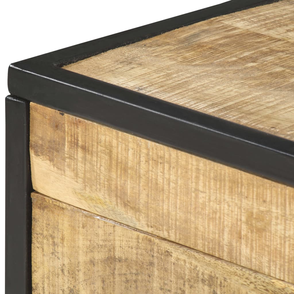 Table basse 70x50x33 cm Bois de manguier massif - XIOS