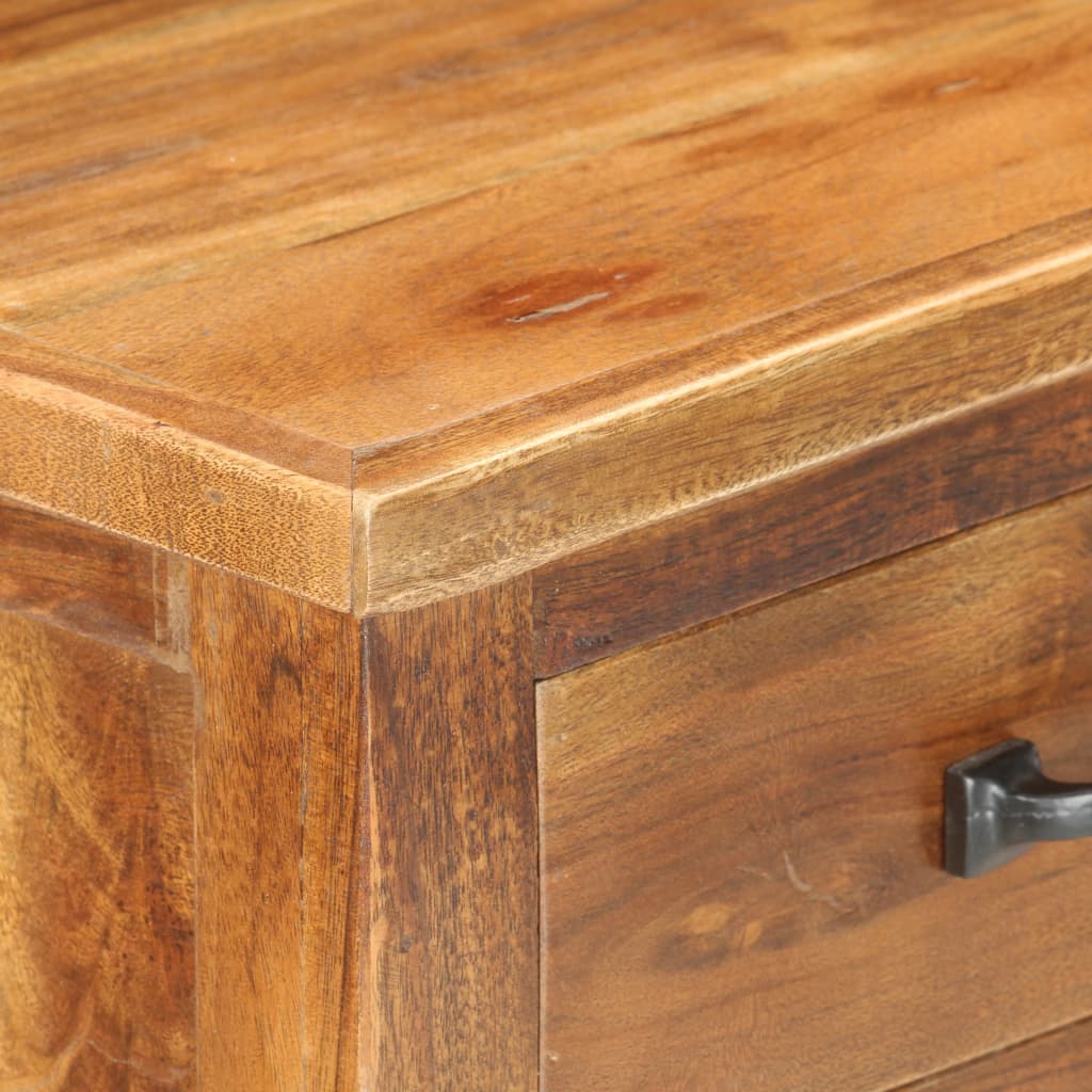 Casier à bouteilles 40x30x80 cm Bois d'acacia massif - XIOS