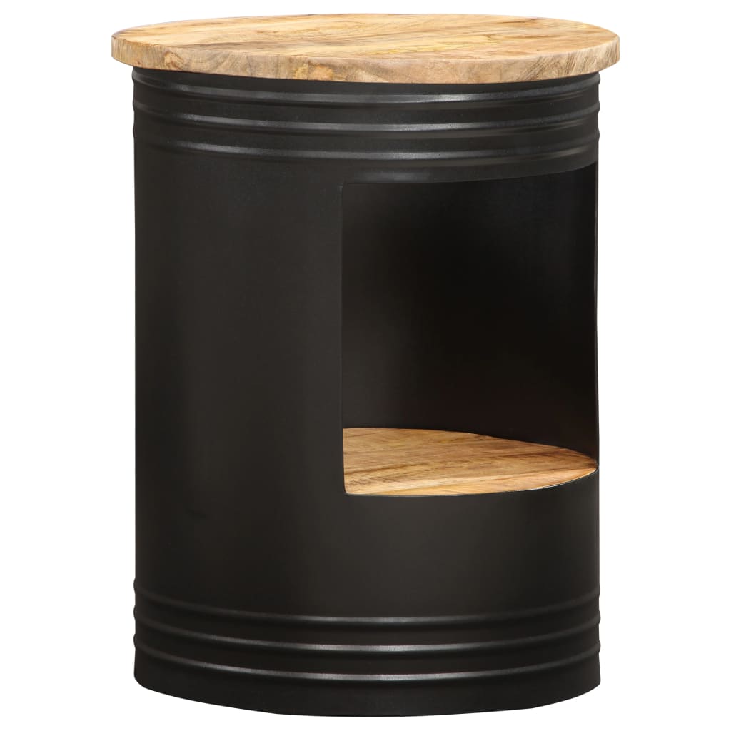 Table basse 43x55 cm bois de manguier solide - XIOS