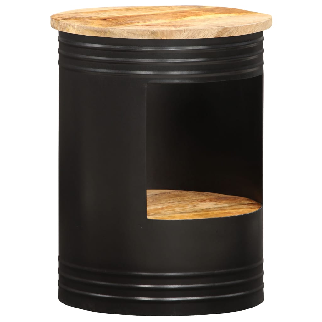 Table basse 43x55 cm bois de manguier solide - XIOS