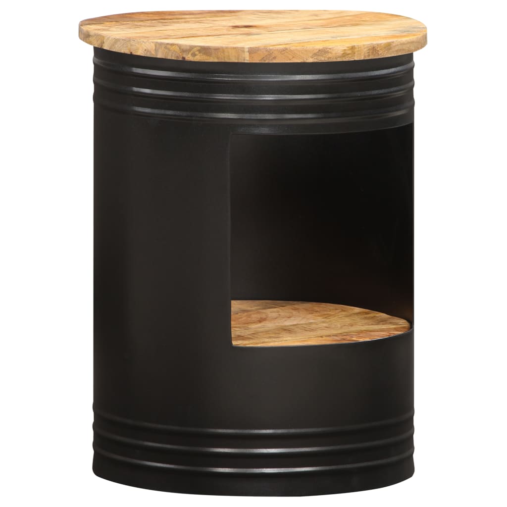 Table basse 43x55 cm bois de manguier solide - XIOS