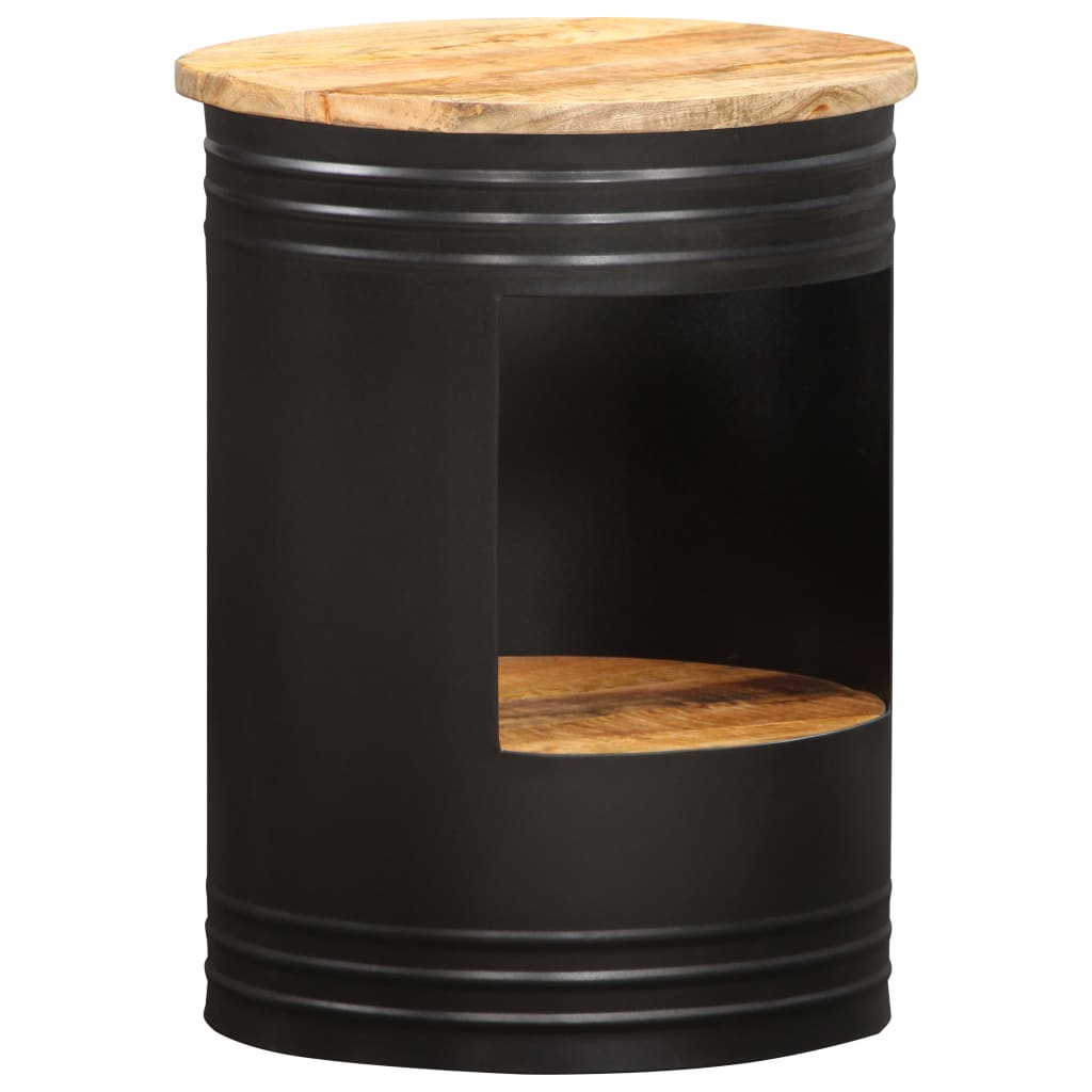 Table basse 43x55 cm bois de manguier solide - XIOS