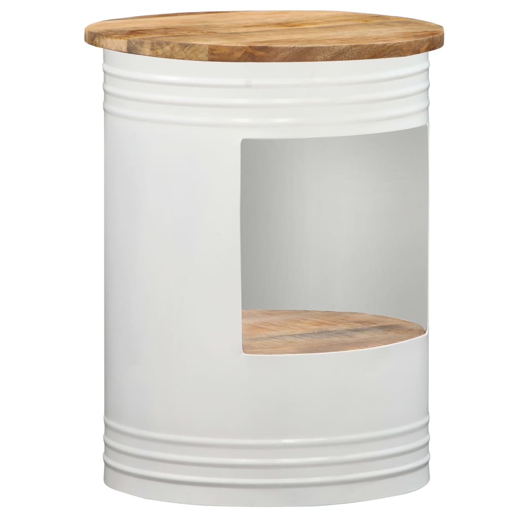 Table basse 43x55 cm Bois de manguier solide - XIOS