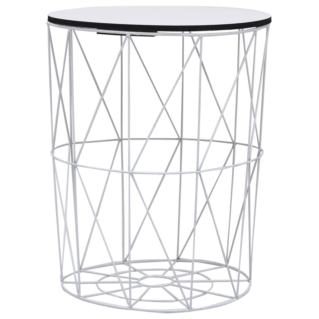Table basse 3 pcs Blanc