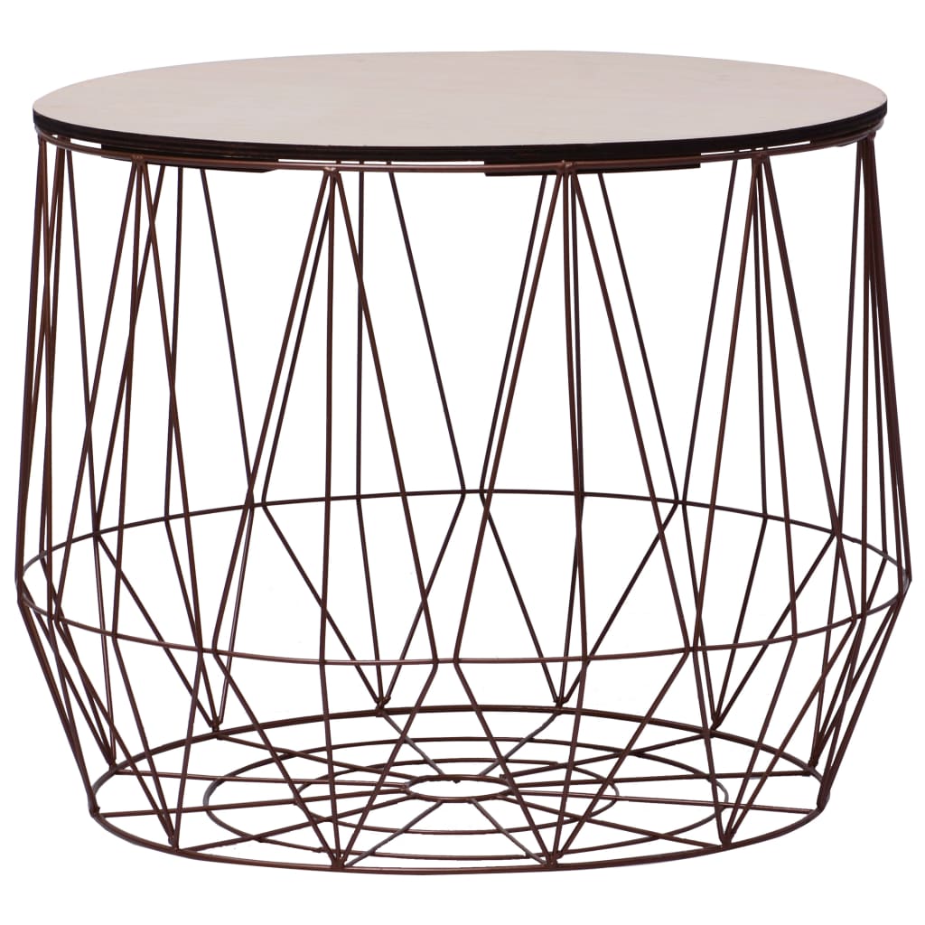 Tables basses 2 pcs cuivre