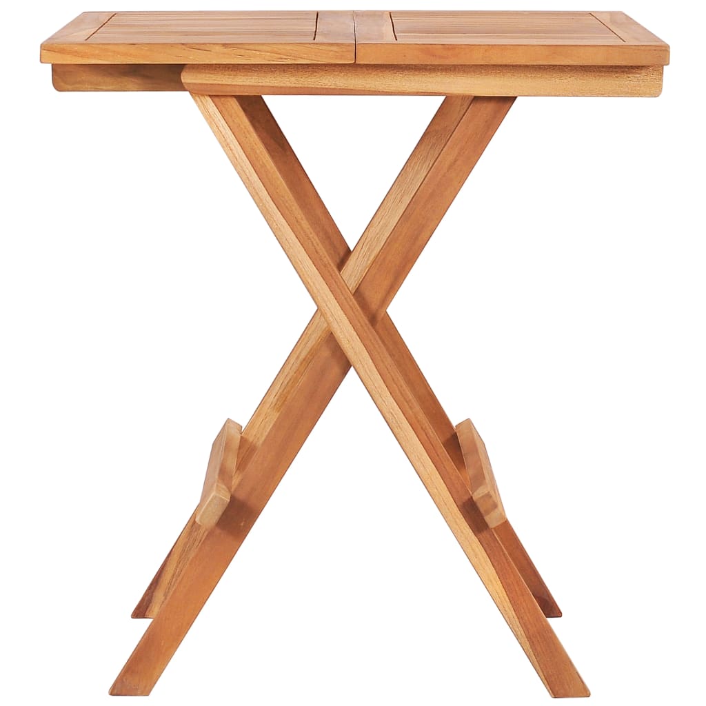Ensemble de bistro pliable 3 pcs Bois de teck solide - XIOS