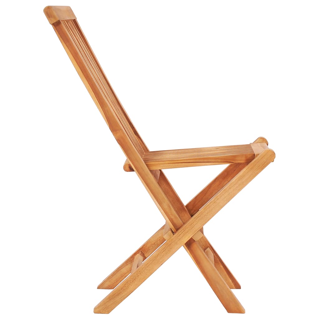 Ensemble de bistro pliable 3 pcs Bois de teck solide - XIOS