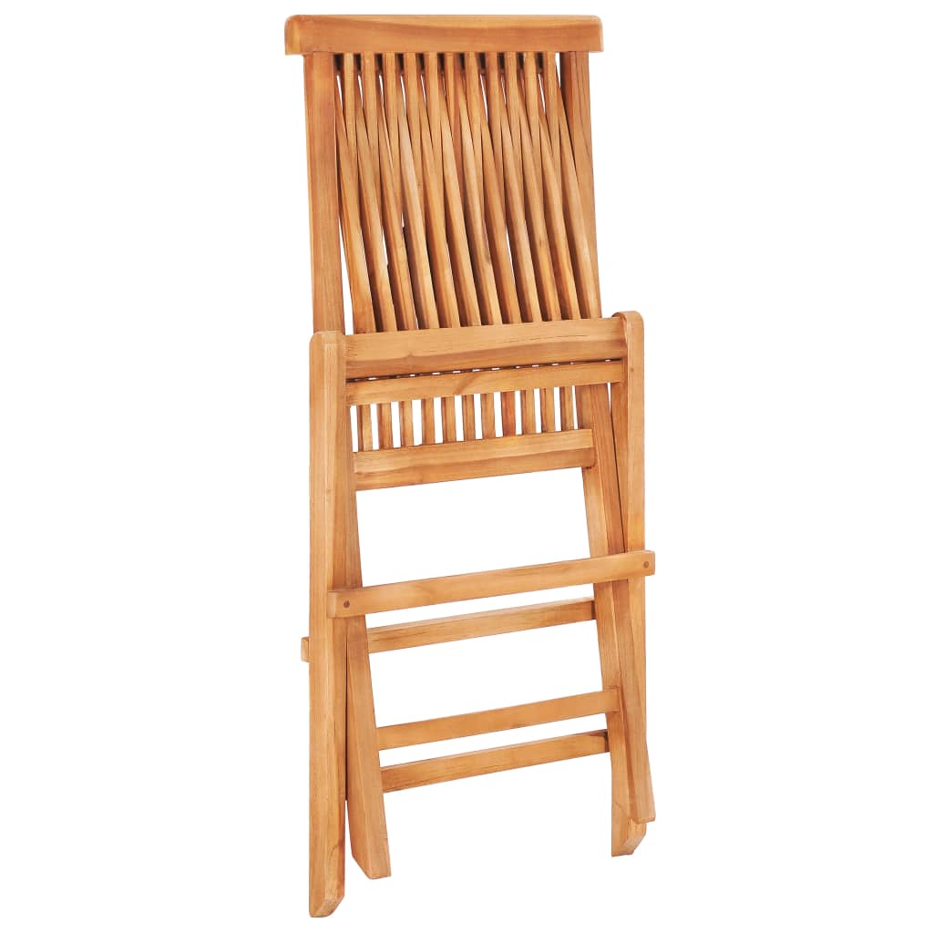 Ensemble de bistro pliable 3 pcs Bois de teck solide - XIOS