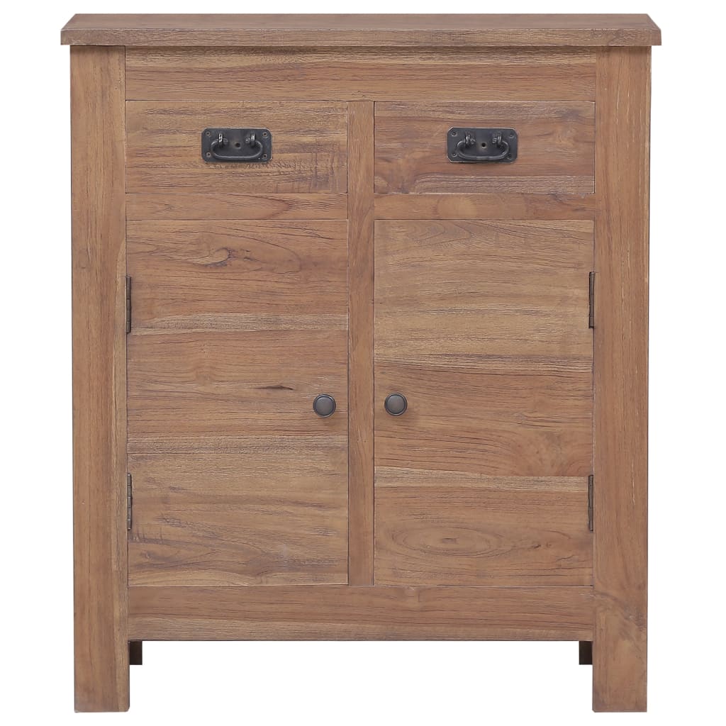 Buffet 65x30x75 cm Bois de teck massif - XIOS