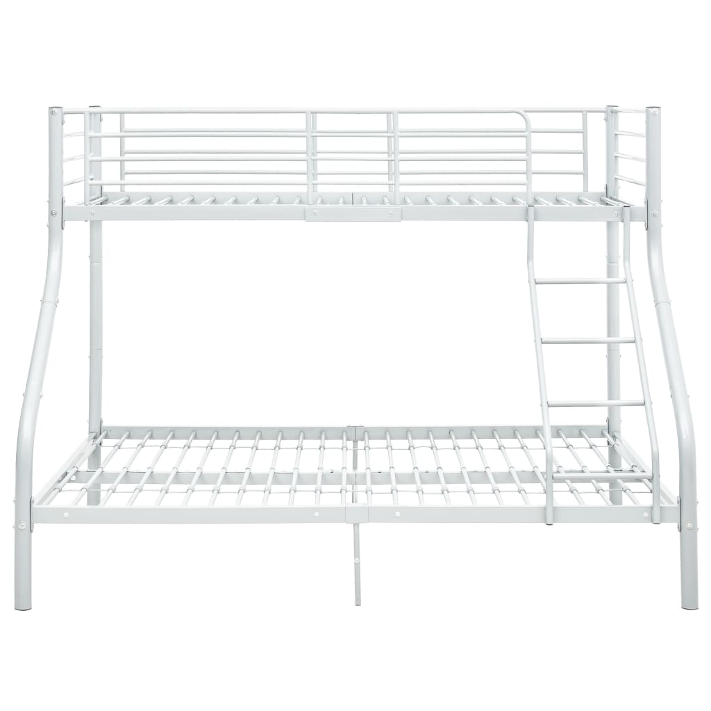 Cadre de lit superposé sans matelas Blanc 140x200 cm/90x200 cm - XIOS