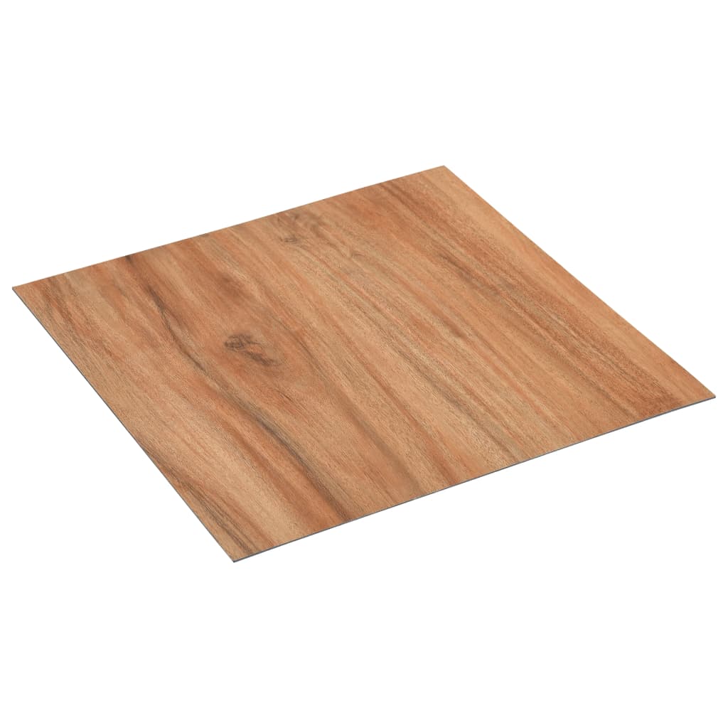 Dalles de plancher autoadhésives 5,11 m² PVC bois clair Tapis & revêtements de sol vidaXL