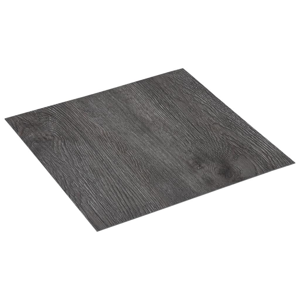 Dalles de plancher autoadhésives 5,11 m² PVC marron Tapis & revêtements de sol vidaXL