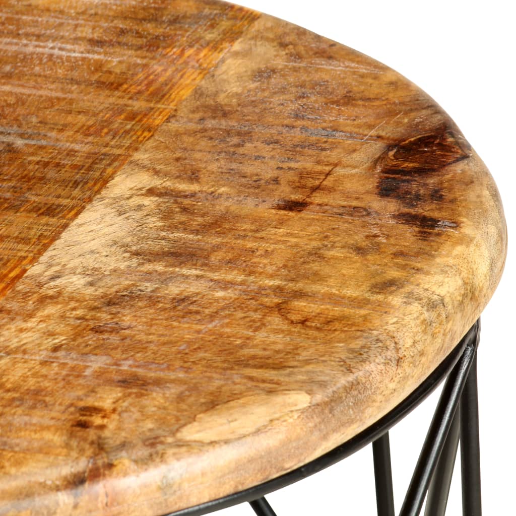 Tables basses 2 pcs Bois solide de manguier - XIOS