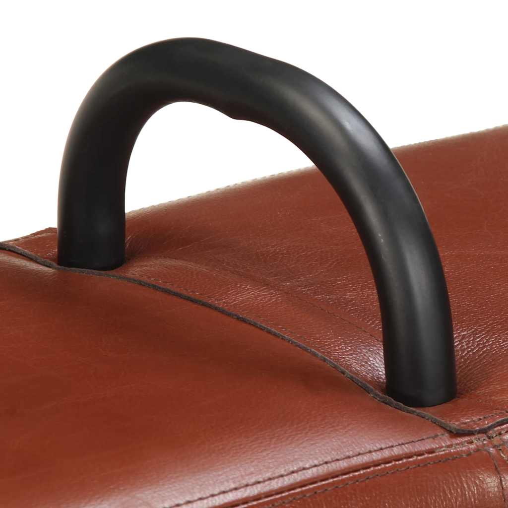 Banc cheval d'arçon vintage Cuir véritable de chèvre - XIOS
