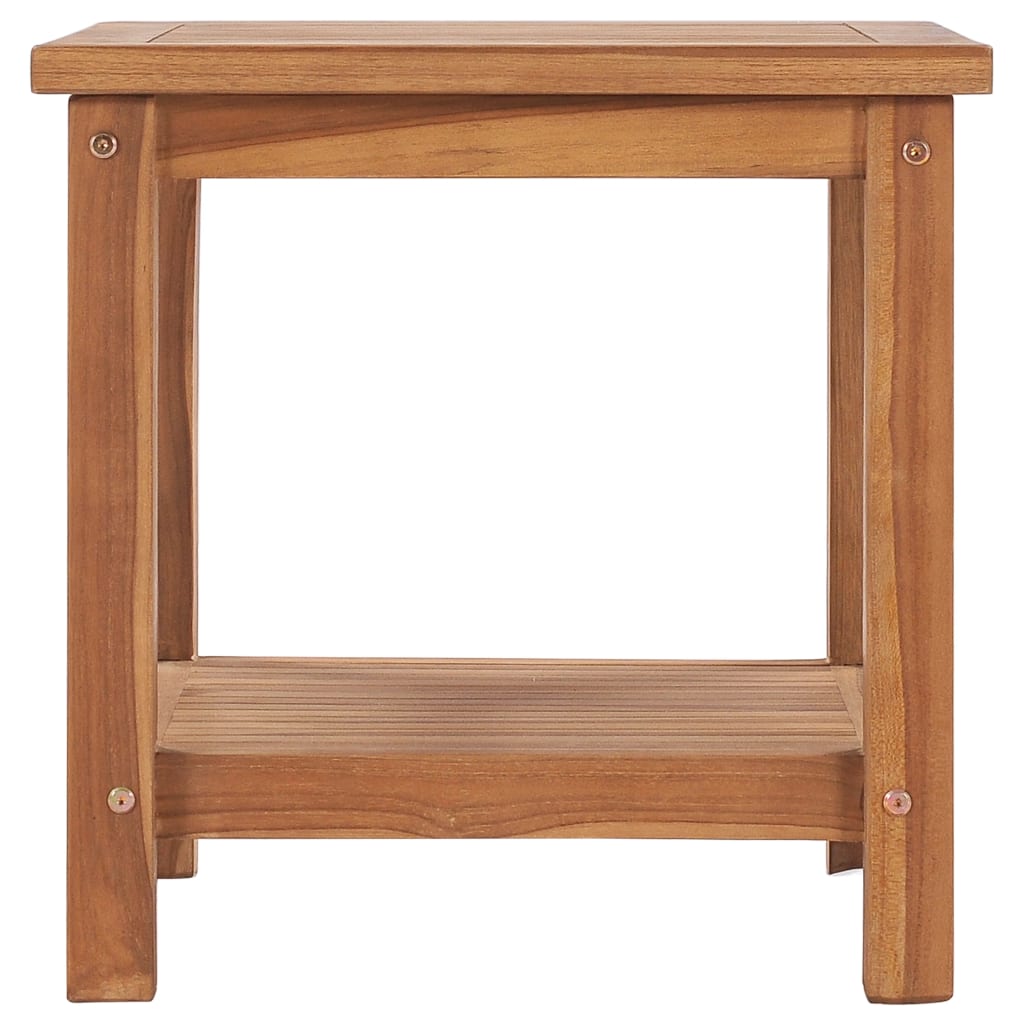 Table basse 45x45x45 cm Bois de teck solide