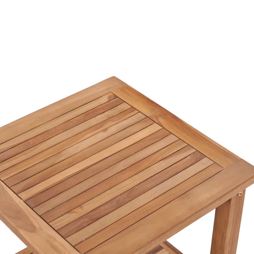 Table basse 45x45x45 cm Bois de teck solide