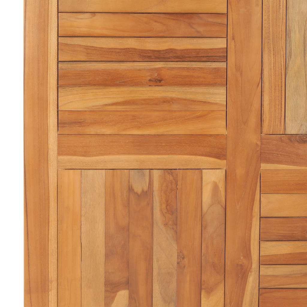 Dessus de table Bois de teck solide Carré 90x90x2,5 cm - XIOS