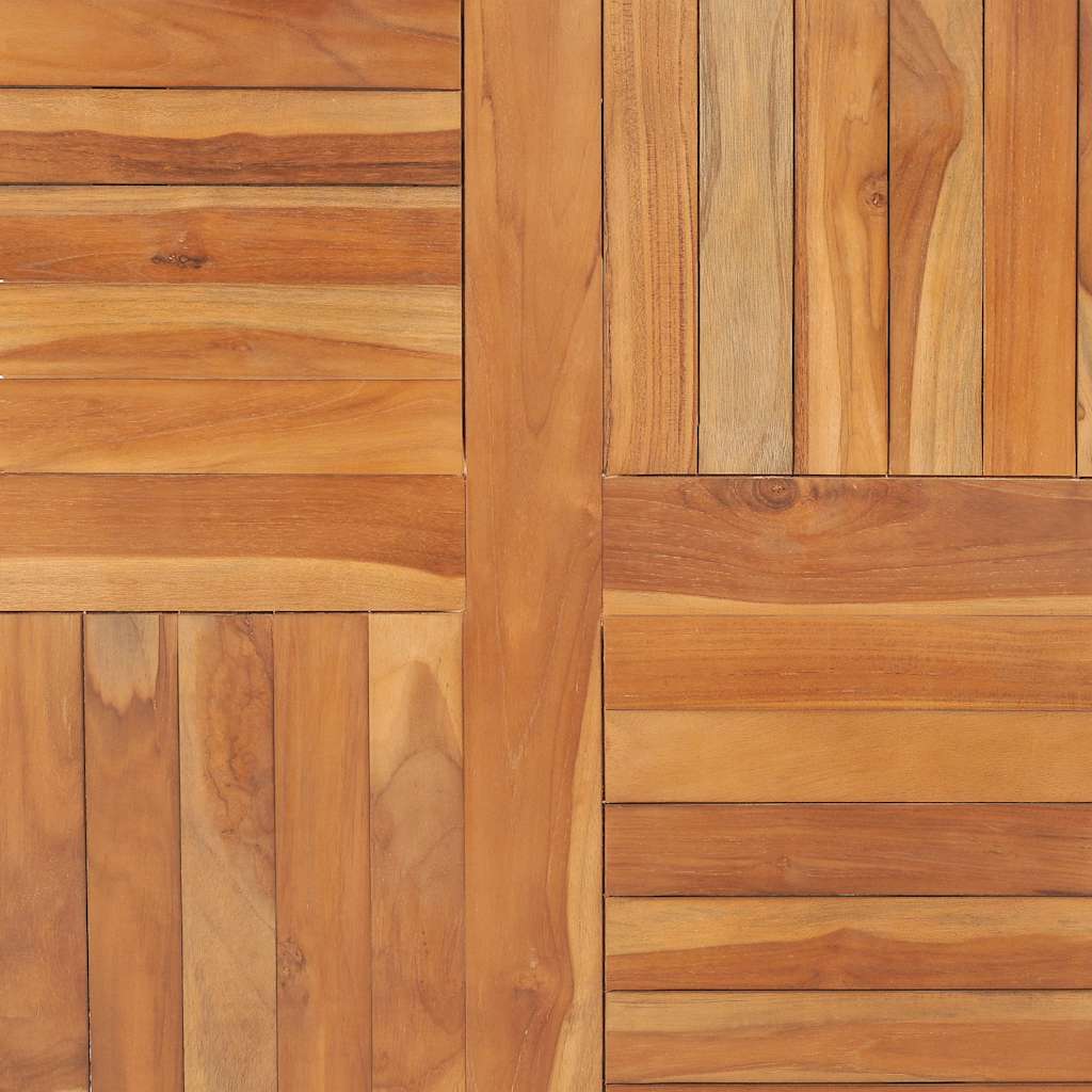 Dessus de table Bois de teck solide Carré 90x90x2,5 cm - XIOS