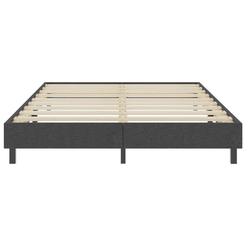 Sommier à lattes de lit sans matelas gris tissu 180x200 cm - XIOS