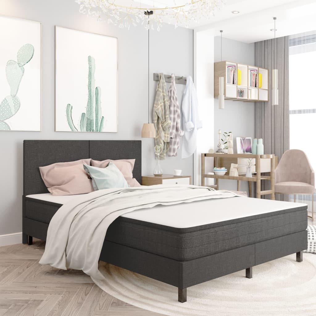 Tête de lit Gris foncé Tissu 160x200 cm - XIOS