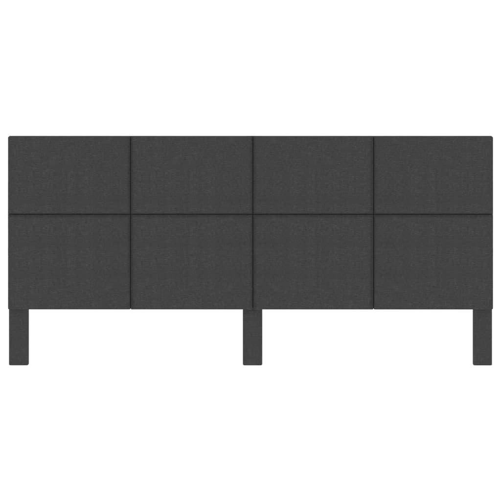 Tête de lit Gris foncé Tissu 200x200 cm - XIOS
