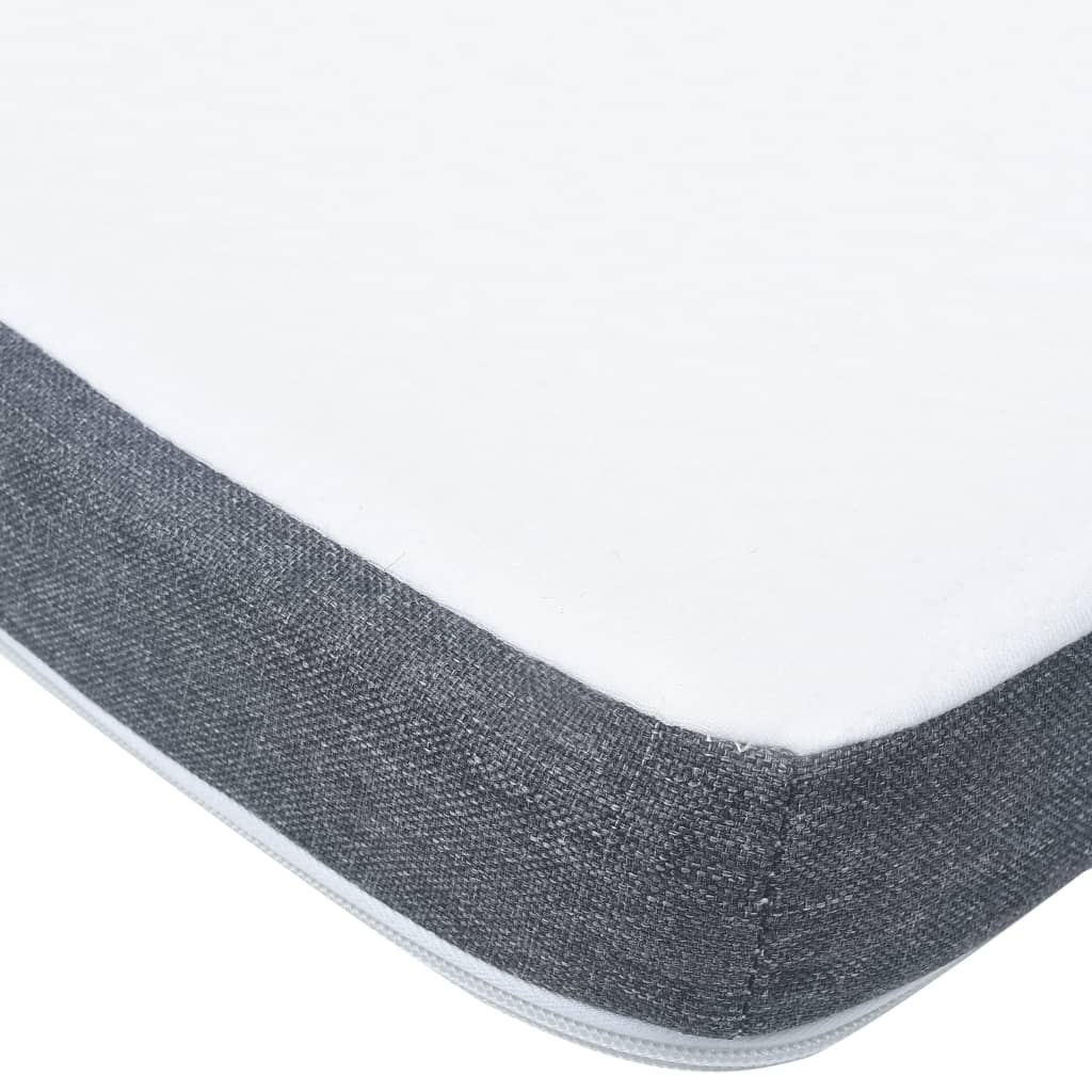 Surmatelas de sommier tapissier 200x120x5 cm mi-doux - XIOS