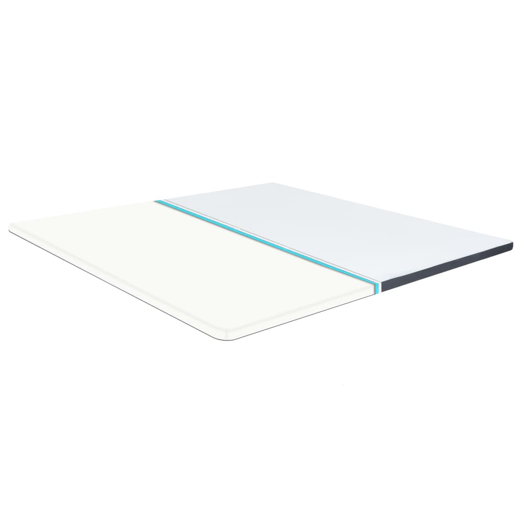 Surmatelas de sommier tapissier 200x200x5 cm mi-doux - XIOS