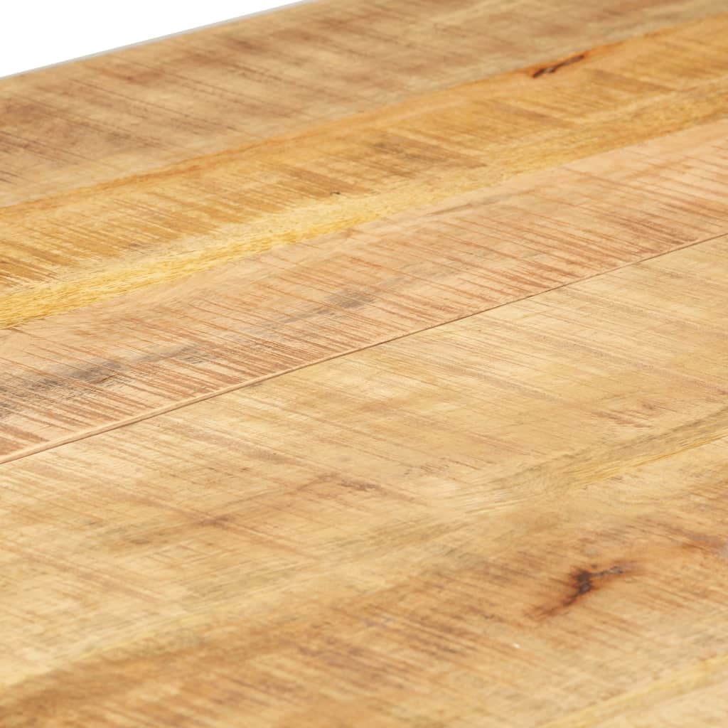 Table à manger 140x70x76 cm Bois de manguier brut massif - XIOS