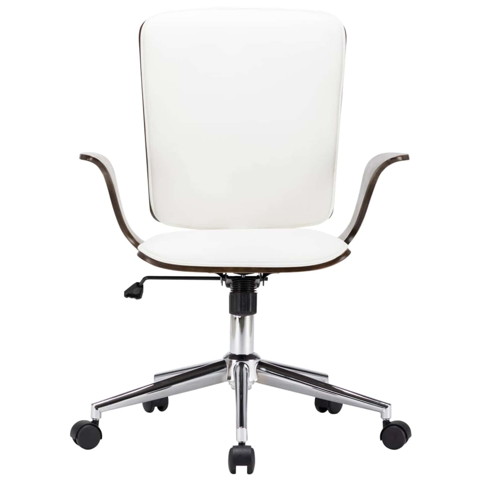 Chaises de bureau pivotantes 2 pc Simili cuir 69 x 61 x 104 cm