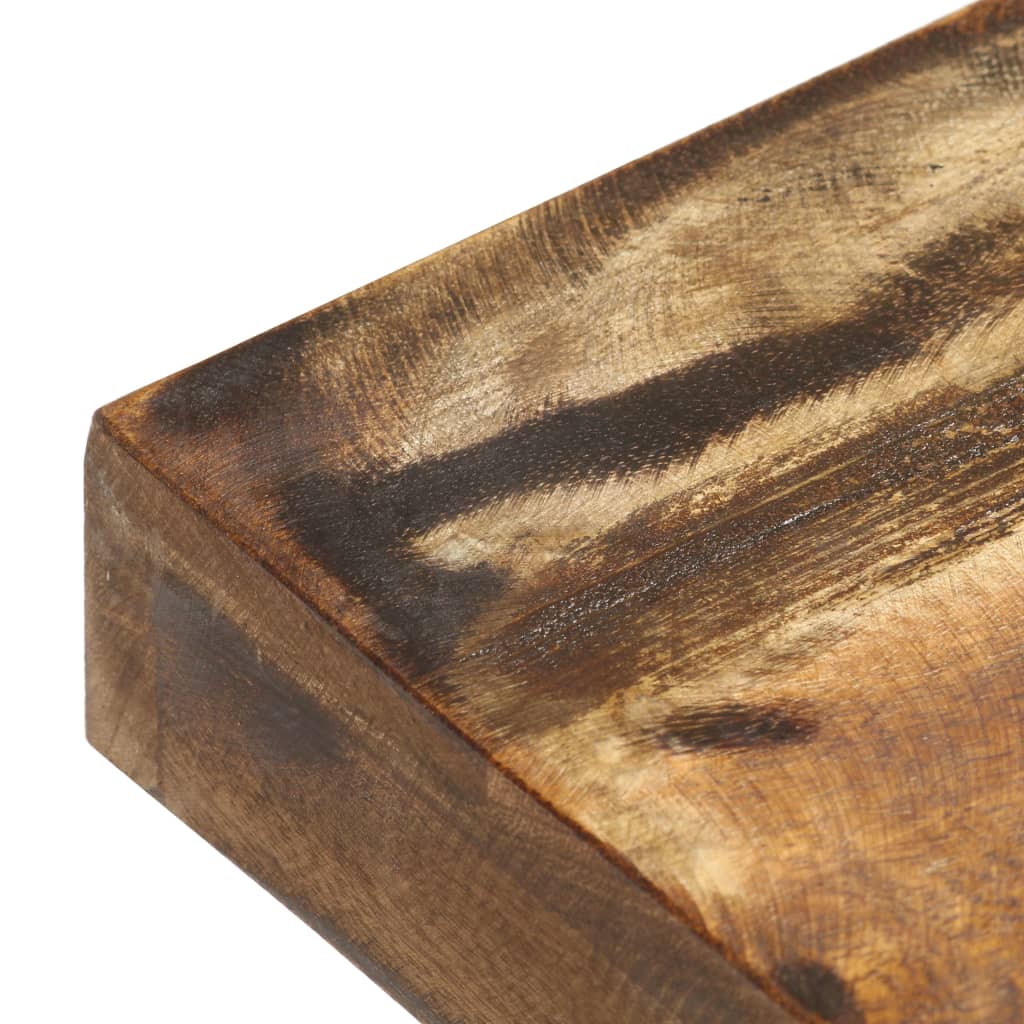 Banc 110 cm Bois de récupération solide et acier Bancs coffres vidaXL