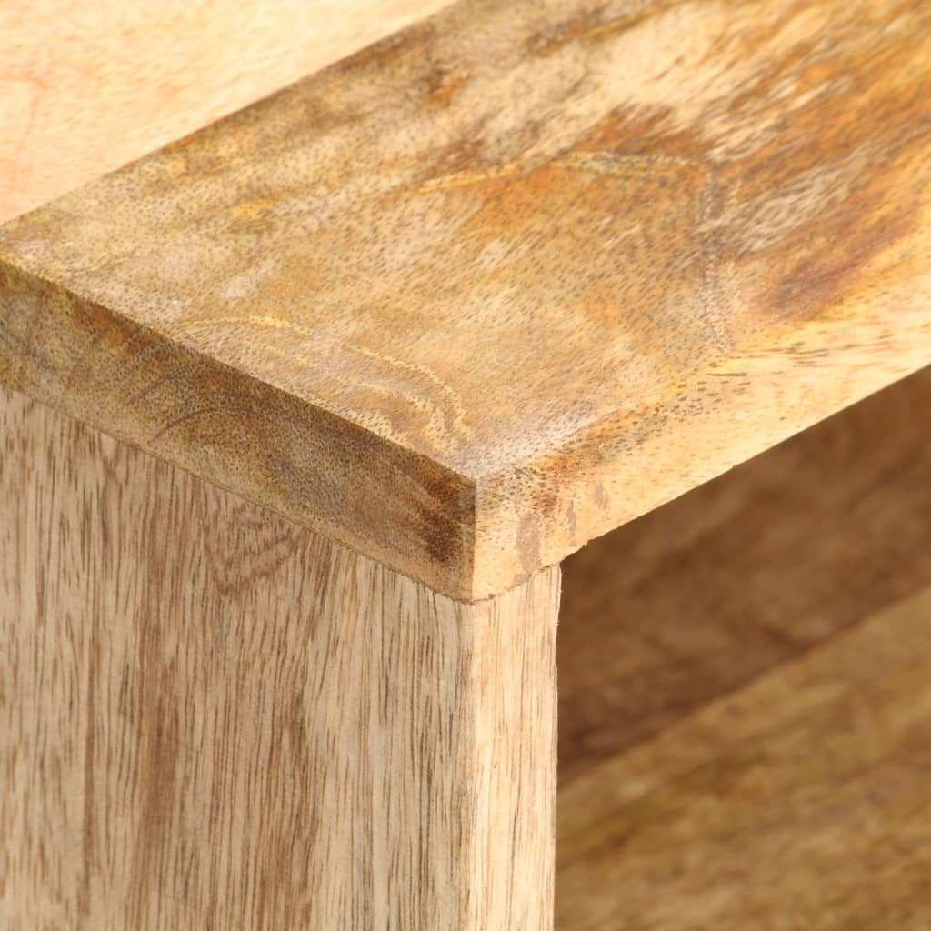 Meuble TV 90x30x50 cm Bois de manguier solide - XIOS