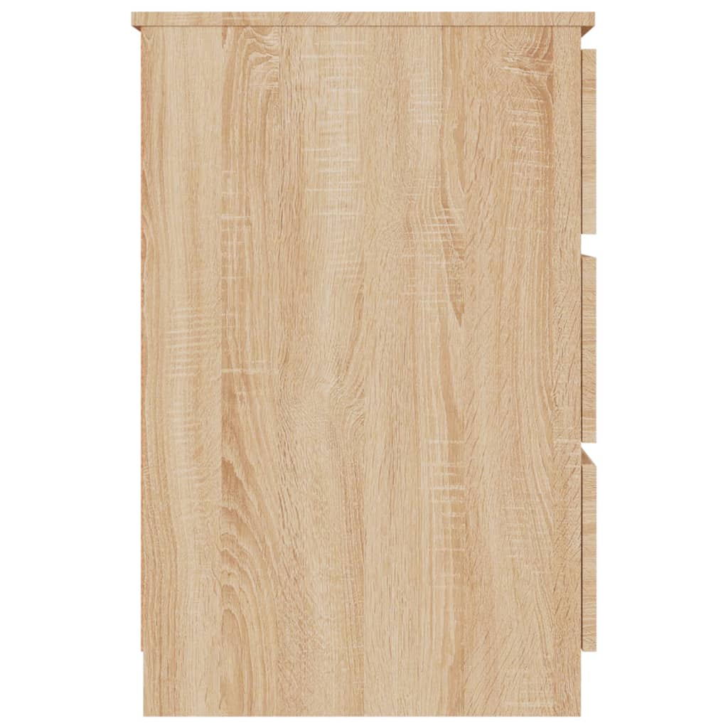 Bureau Chêne sonoma 140x50x77 cm Bois d'ingénierie Bureaux vidaXL