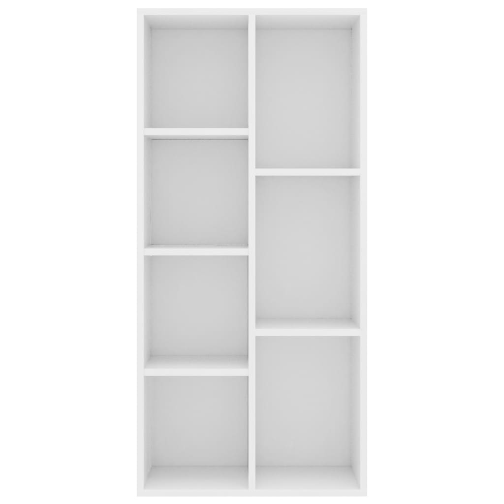 Bibliothèque Blanc 50x25x106 cm Bois d'ingénierie - XIOS