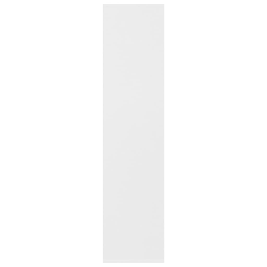 Bibliothèque Blanc 50x25x106 cm Bois d'ingénierie - XIOS