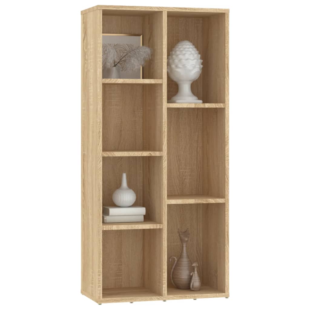 Bibliothèque Chêne Sonoma 50x25x106 cm Bois d’ingénierie - XIOS