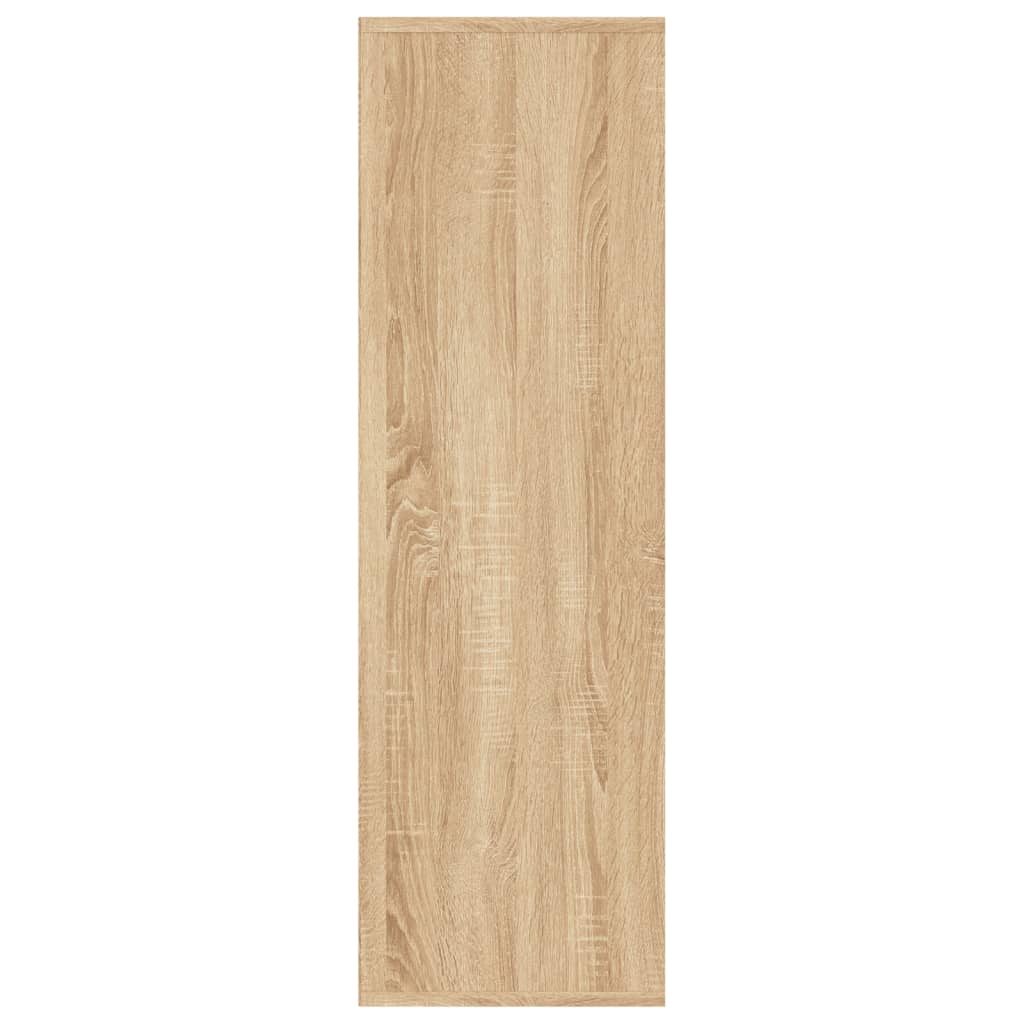 Bibliothèque chêne sonoma 98x29x97,5 cm bois d'ingénierie - XIOS