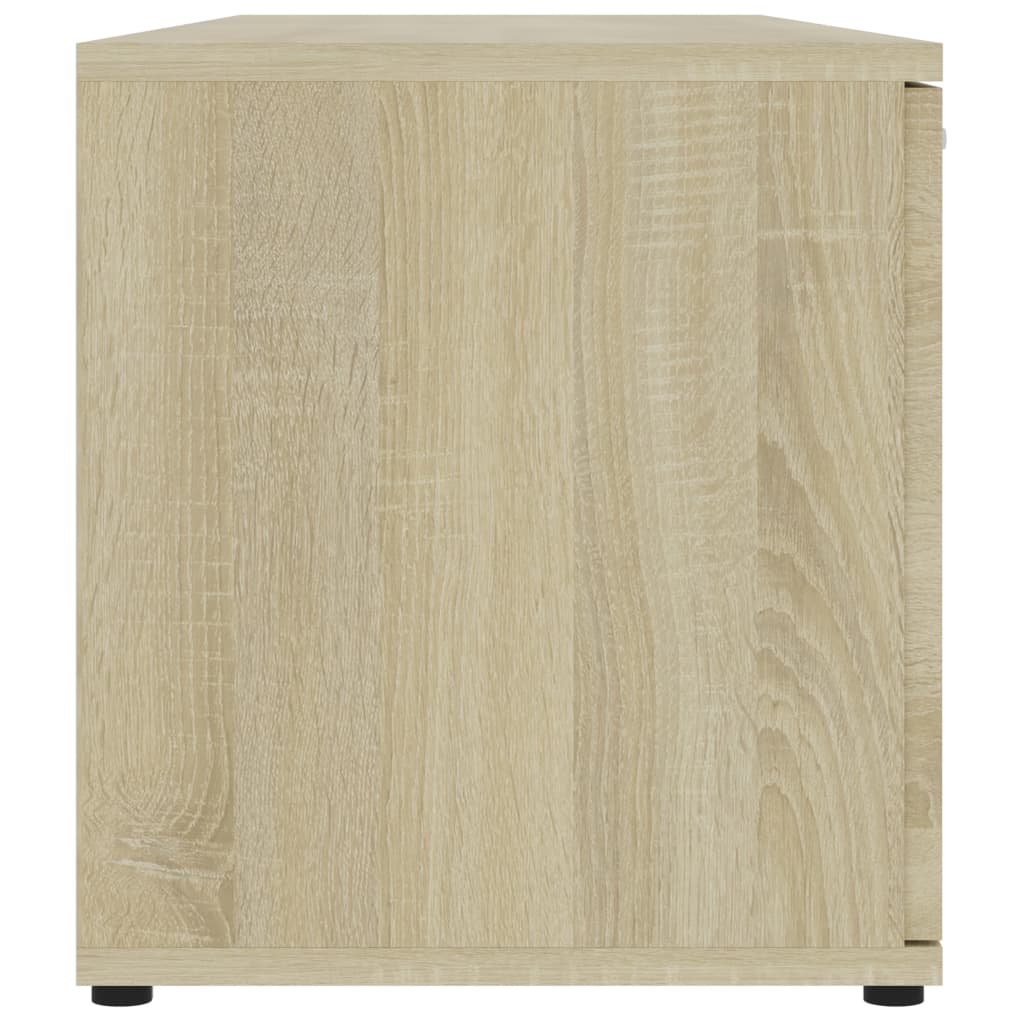 Meuble TV Chêne sonoma 120x34x37 cm Bois d’ingénierie Meubles TV vidaXL   