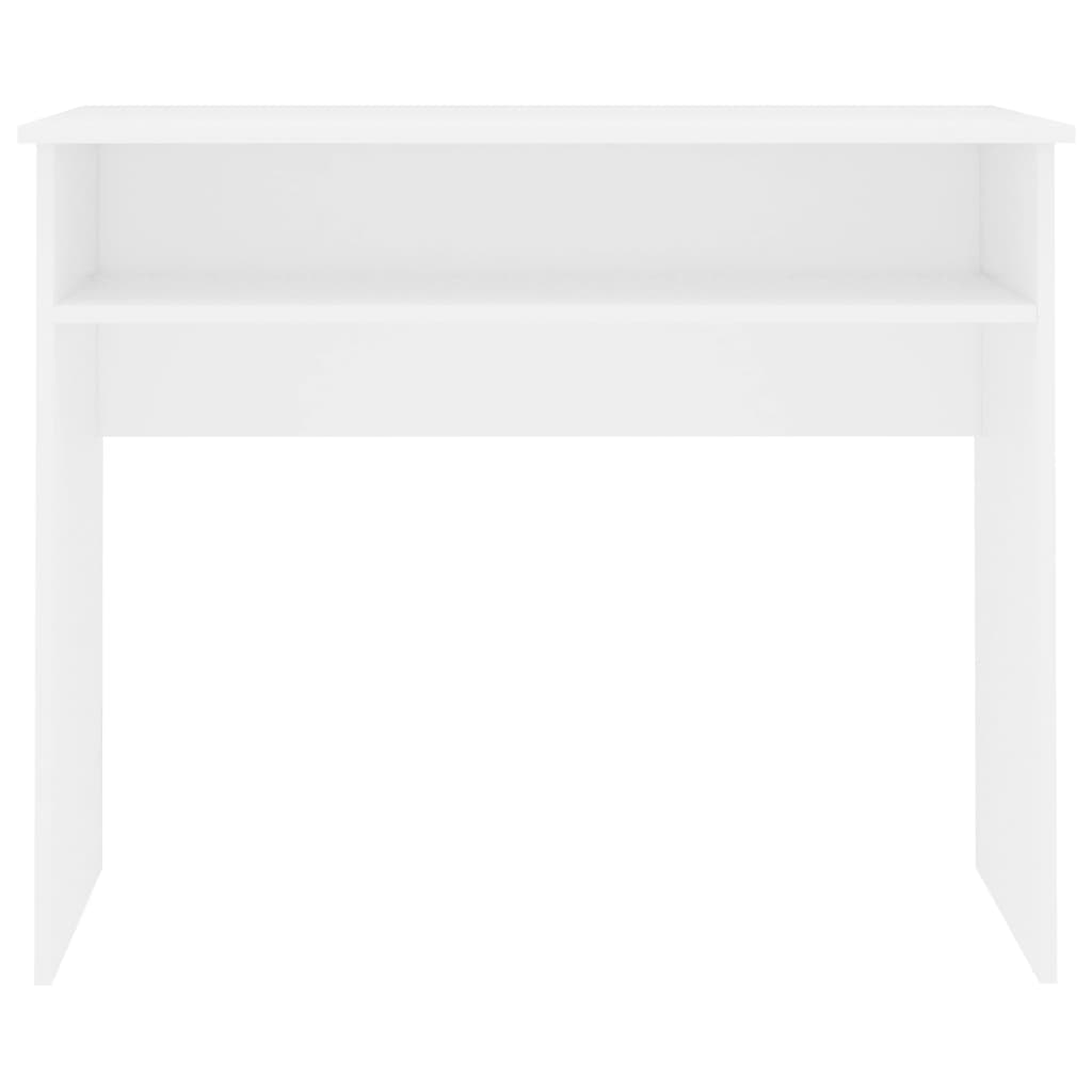 Bureau Blanc 90x50x74 cm Bois d'ingénierie Bureaux vidaXL