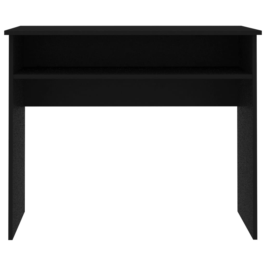 Bureau Noir 90x50x74 cm Bois d'ingénierie Bureaux vidaXL