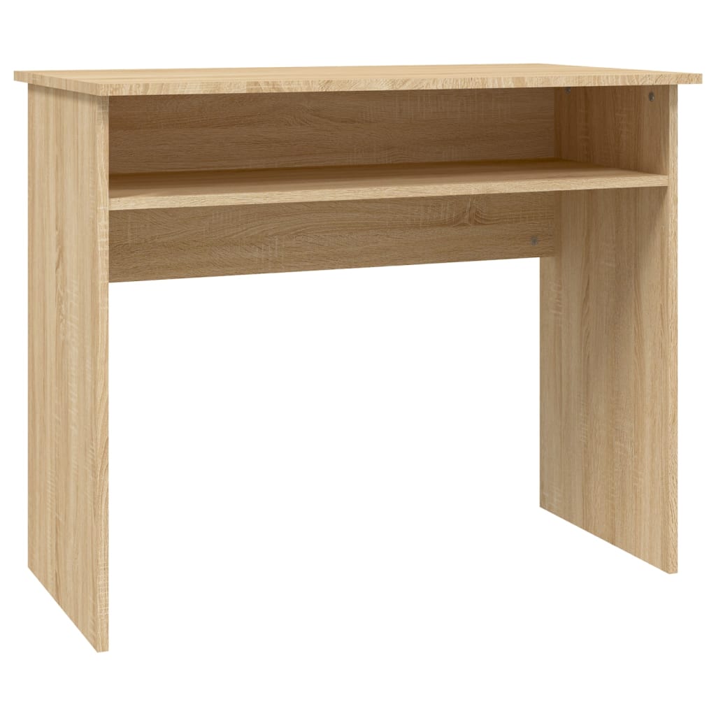 Bureau Chêne sonoma 90x50x74 cm Bois d'ingénierie Bureaux vidaXL