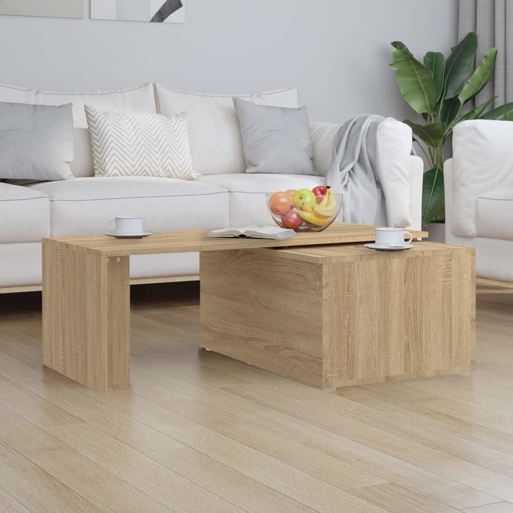 Table basse Chêne sonoma 150x50x35 cm Bois d’ingénierie - XIOS